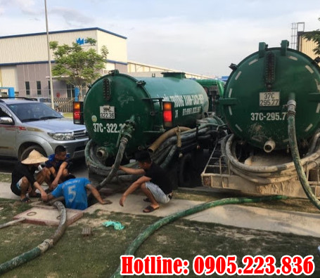 hút hầm cầu tại Hội An